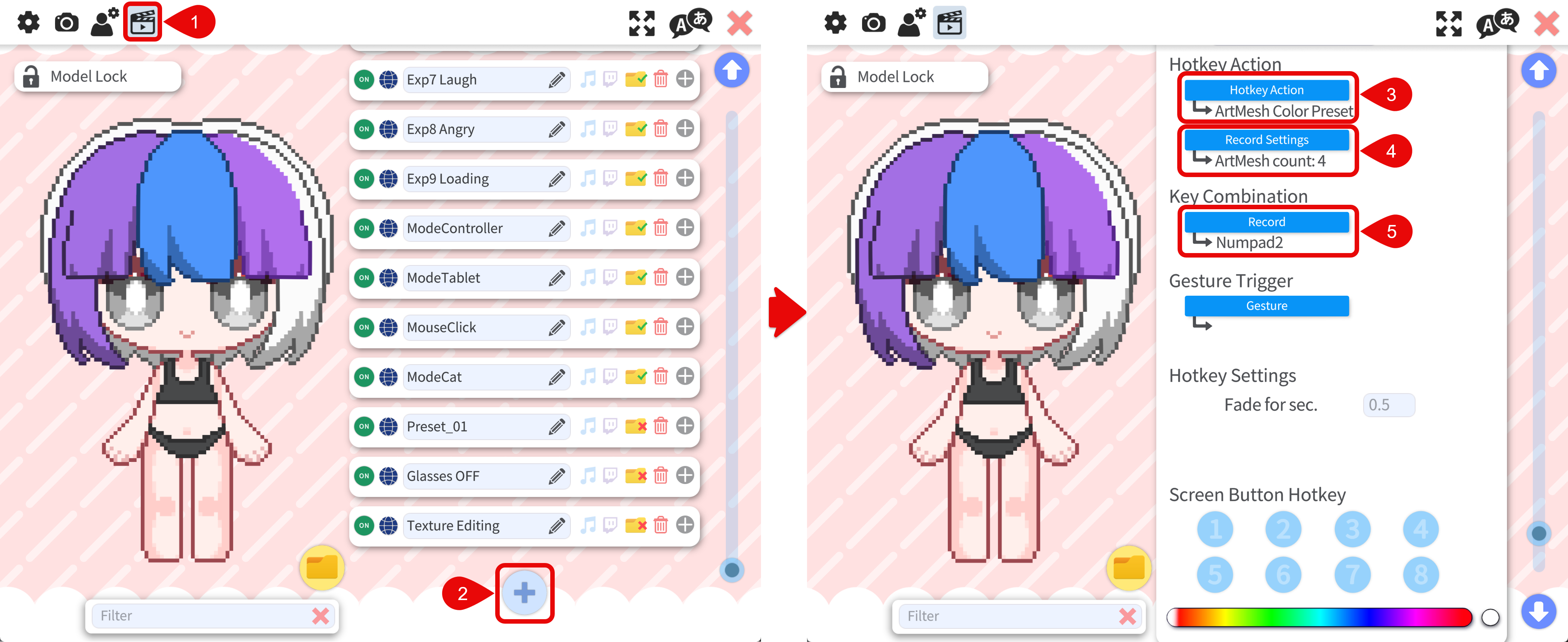 record-color-preset